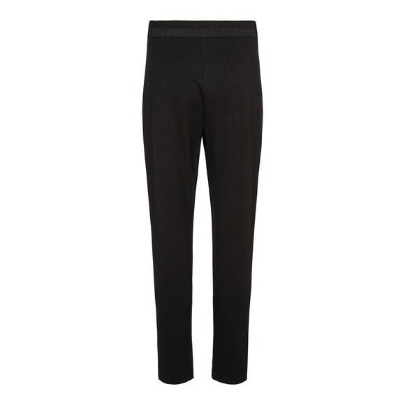 Women's Black Athleisure Pants Size 10 I'CONA Stretchy Athletic Straight Leg NWT - Picture 2 of 5